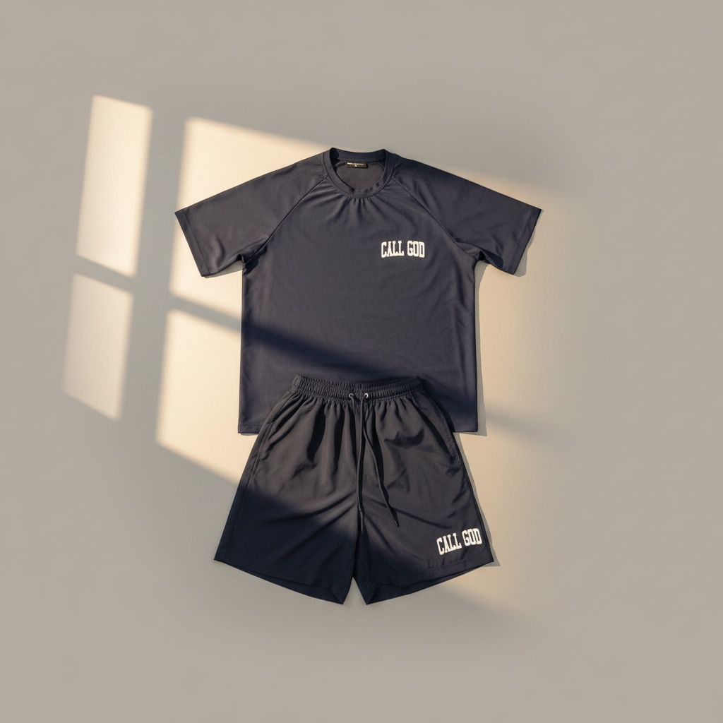 Dri-Fit Short Sleeve Shirt & Shorts Training Set