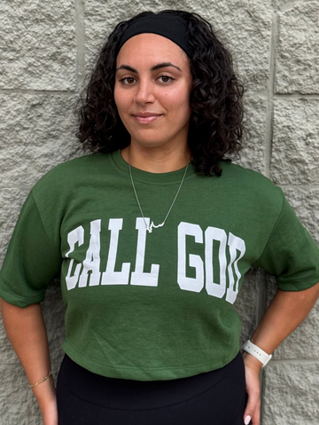 CALL GOD Crop Top
