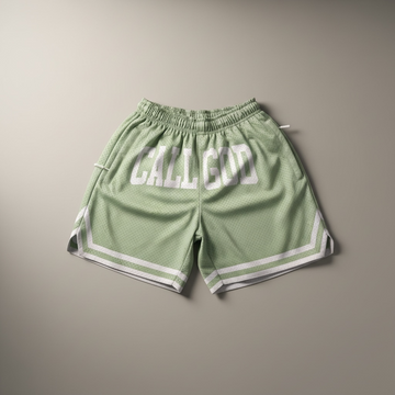 CALL GOD Mesh Shorts "6inseam"