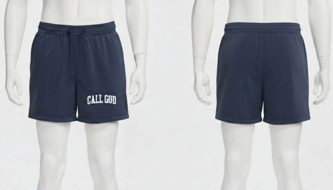 CALL GOD Training Shorts
